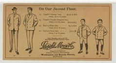 Leopold Morset Co. - Superior Ready to Wear Clothing, Perkins Collection 1850 to 1900 Advertising Cards